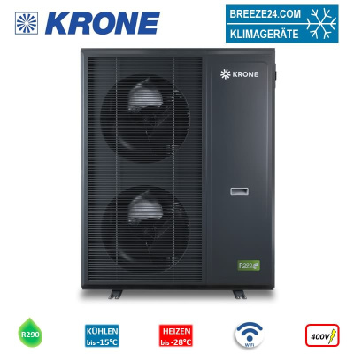 Krone ZEV-145-CO Zevion Compact Luftgekühlter Kaltwasser-Erzeuger mit WP-Funktion 13 kW | R290 | 400V