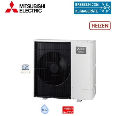 Mitsubishi Electric PUZ-SHWM140YAA 14,0 kW Wärmepumpe Zubadan Außengerät R32 230VAC