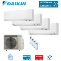 Daikin Set 4 Wandgeräte Perfera WiFi FTXM20A + 2 x...
