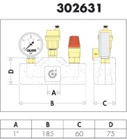 Trinnity KGM25 Kesselgruppe 1" MS 58 bis 50 kW mit...