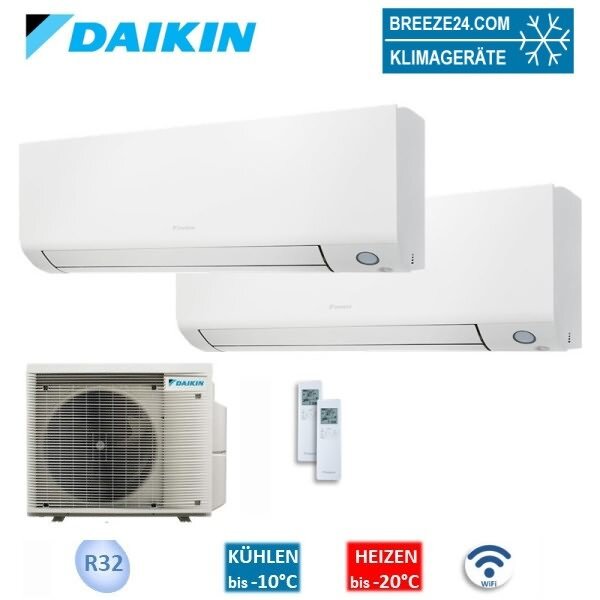 Daikin Set 2 Wandgeräte Perfera WiFi  FTXM20A + FTXM35A + 2MXM50A2V1B(9/8)| 20 | 35 |  m²