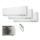 Daikin Set 3 Wandgeräte Perfera WiFi  3 x FTXM20A + 3MXM40A2V1B(9/8)| 20 | 20  | 20 |  m²