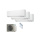 Daikin Set 3 Wandgeräte Perfera WiFi  2X FTXM20A + FTXM35A + 3MXM52A2V1B(9/8)| 20 | 20  | 35 |  m²