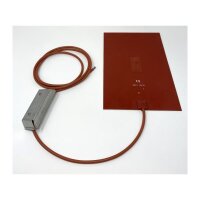 Heizmatte 700x700  mit Thermostat geregelt