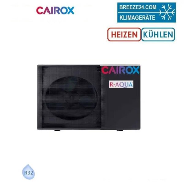 Cairox R-AQUA Wärmepumpe fürs Schwimmbad CHPP-10TE1 mit einem Beckenvolumen von 20 - 45 m³ 9,5 kW