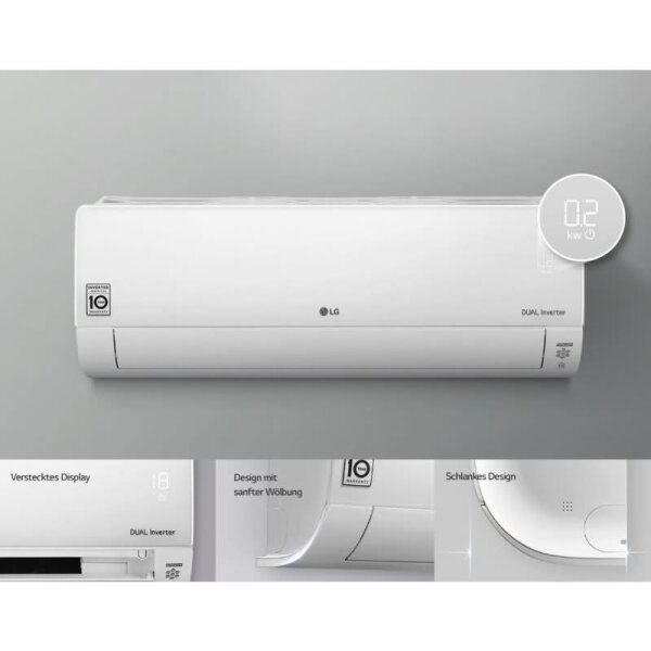LG Electronics AI AIR  H09S1DA Wandgerät Deluxe Dualcool 2,6 kW - R32