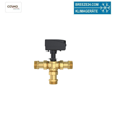 COSMO 3-Wege-Zonenventil G11/4" Kvs 13 inkl. Dämmung -15°C - 120°C