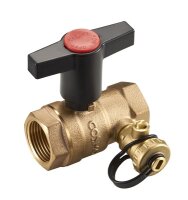 COSMO ORB Rotguss-Kugelhahn 1/2" mit Innengewinde...