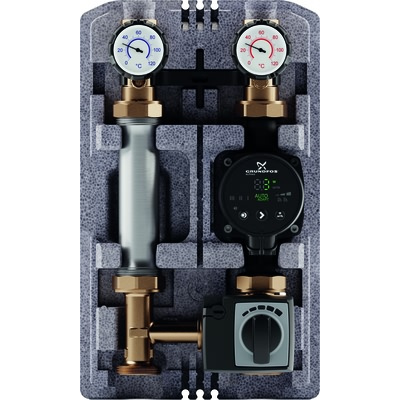 COSMO 3.0 Pumpengruppe gemischt DN 32, Grundfos ALPHA2.1 32-60