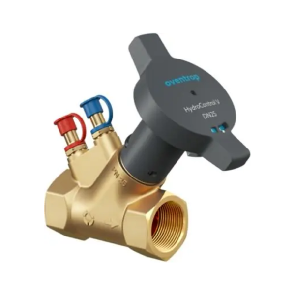Oventrop-Strangreg.vent. HydroControl V PN25 DN15, Rp1/2 IG, HydroPort, EZB