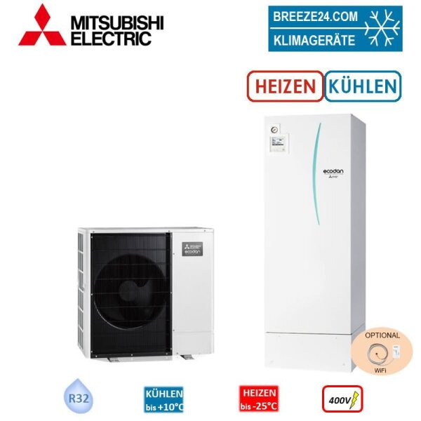 Mitsubishi Electric Set 8.53 1x PUZ-WM85YAA, 1x ERPT20X-YM9E, 1x MAC-587IF-E (W)