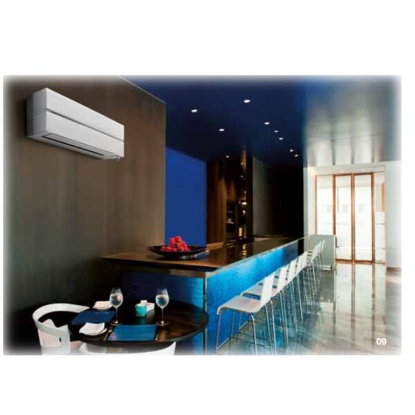 Mitsubishi Electric Set 3 Wandgeräte Diamond WiFi  2 x MSZ-LN18VG2B + MSZ-LN35VG2B + MXZ-3F54VF4