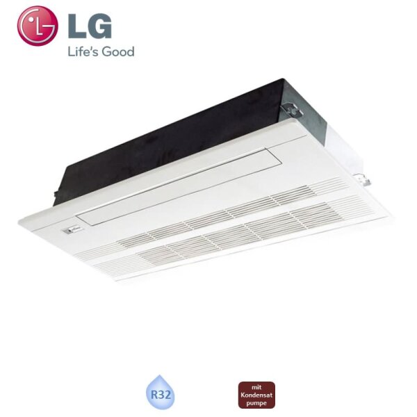 LG Inverter 1-Weg Kassette 3,5 kW - MT11R.NU1 + BlendePT-UPHG0  (Nur Multisplit) R32