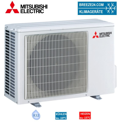 Mitsubishi Electric Außengerät 2,5 kW - MUZ-EF25VG für 1 Innengerät | 25 - 30 m² - R32