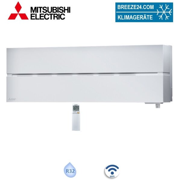 Mitsubishi Electric Wandgerät Diamond WiFi 2,5 kW - MSZ-LN25VG2W | Raumgröße 25 - 30 m² - R32