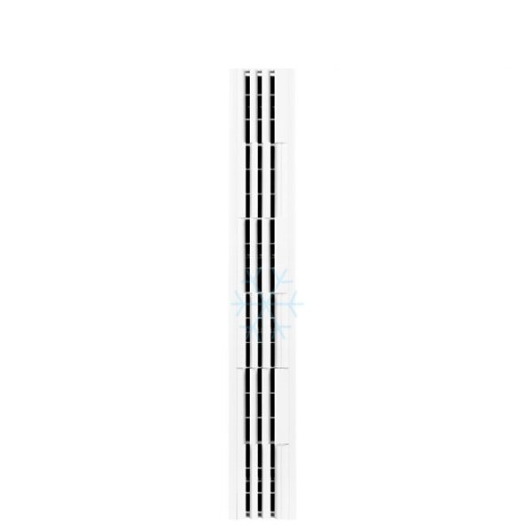 Deckenschlitzauslass 3 schlizig DSX--P3-Zuluft L=1000 mm mit Anschlusskasten