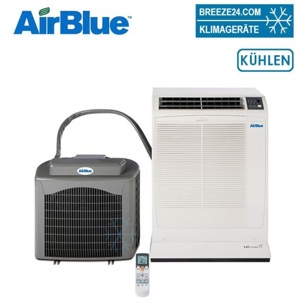 Airblue Ulisse 13 DCI ECO Mobiles Klimagerät für einen Raum mit 35 - 40 m² Nur Kühlen 3,7 kW