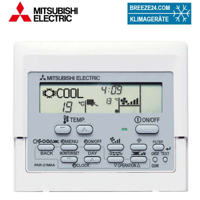 Mitsubishi Electric PAR-W21MAA-J Kabelfernbedienung für PWFY