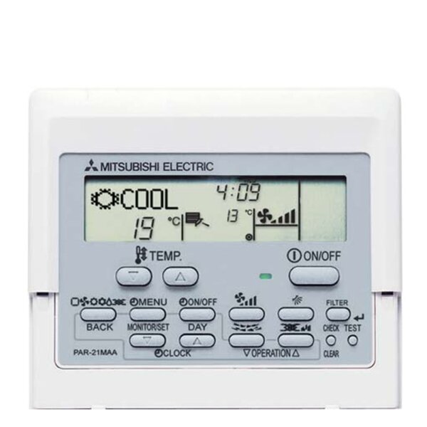 Mitsubishi Electric PAR-W21MAA-J Kabelfernbedienung für PWFY