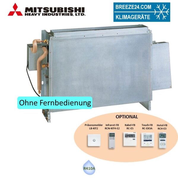 Mitsubishi Heavy KX Truheneinbaugerät 2,8 kW - FDFU28KXE6F - R410A Klimaanlage