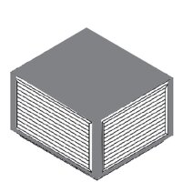Mitsubishi Heavy EAP1U Ausblasplenum für ECU 91 Tower